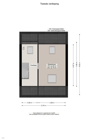 Floorplan - Patrijshof 5, 9765 JD Paterswolde